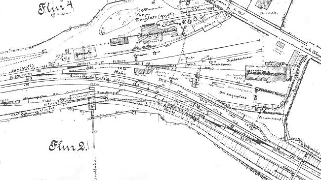 Gleisplan Ahrweiler, Basiszeichnung von 1913