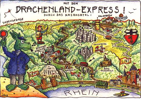 Drachenland-Karte