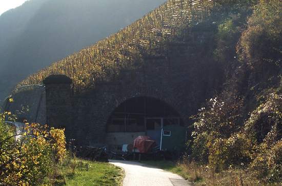 Sonderbergtunnel in Dernau (Nordportal)
